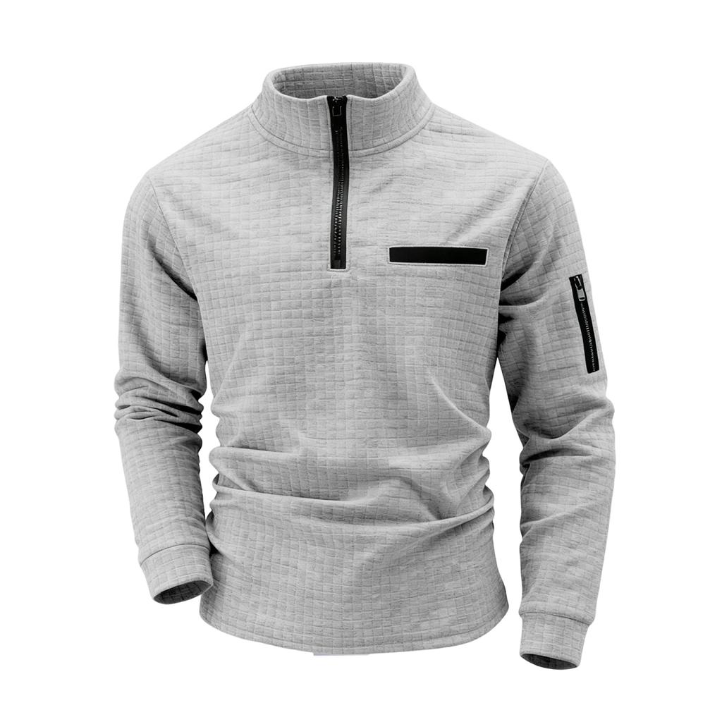 T-shirt alla moda da uomo a maniche lunghe con grafica e ricami - Felpa con cappuccio a maniche lunghe per la primavera e l'autunno