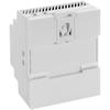 Alimentation din - poppstar - 12v dc 7,5a - 90w - blanc - rectangulaire