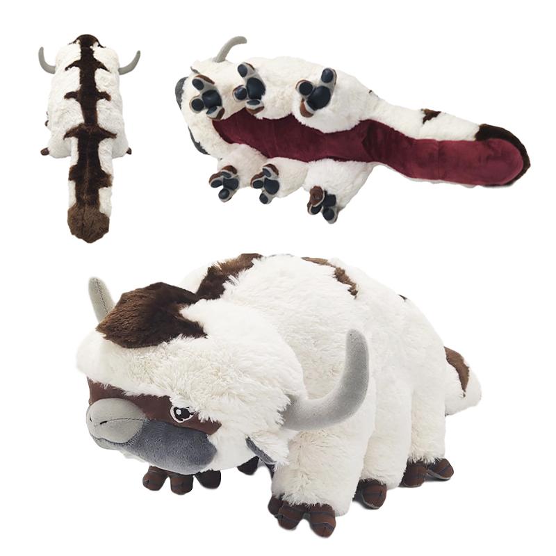 45-53cm Anime Avatar the Last Airbender Appa Plush Toys Avatar Appa Momo Plush Soft Stuffed Dolls Toy Gifts for Children Kids