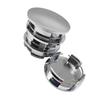 4pz Tappi Centrali Mozzo Ruota Auto 57mm Sostituzione per Mazda Tappo Centrale Argento Antiruggine Galvanizzato