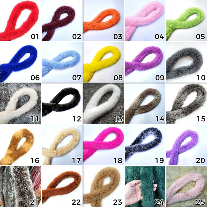 1 Meter Soft Artificial Rabbit Fur Furry Ribbon 6cm Fluffy Tapes DIY Trimming Hanfu Cloak Garment Edge Sewing Crafts Accessory
