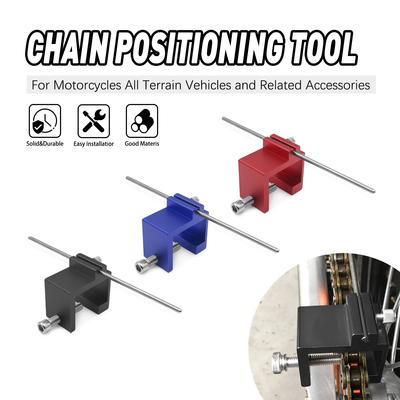 Universal Motorcycle Motorbike Chain Sprocket Alignment Tool ATV Motorcycle Chain Alignment Tool Accessories Motocross