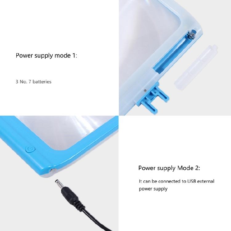 LED Handsfree Loupe Lighted Magnifying Glass Neck Hanging/Desktop/Handheld For Senior Sewing Reading