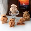 3D Owl Silicone Candle Mold DIY Cartoon Animal Soap Aromatherapy Plaster Resin Making Tools Home Decoration Crafts