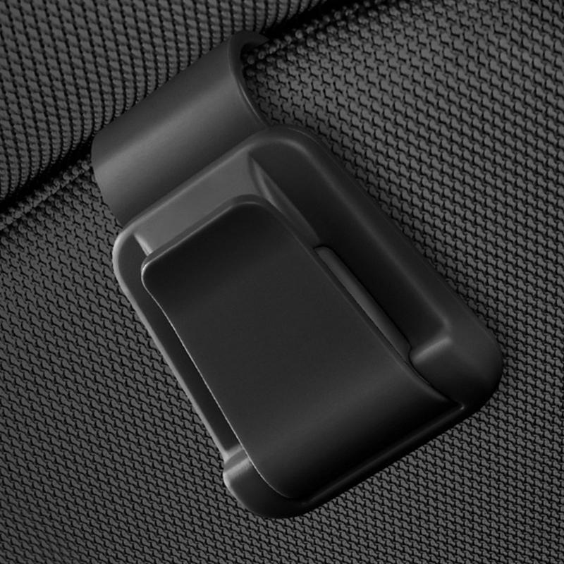 Multifunction Sun Visors Glasses Case with Secure Clamp Soft Lined Automobile Eyewear Organizers Eyeglasses Mount for Car