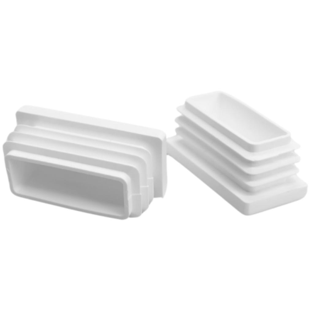 Internal cap for profile post roof 40x20 100 PCS WHITE