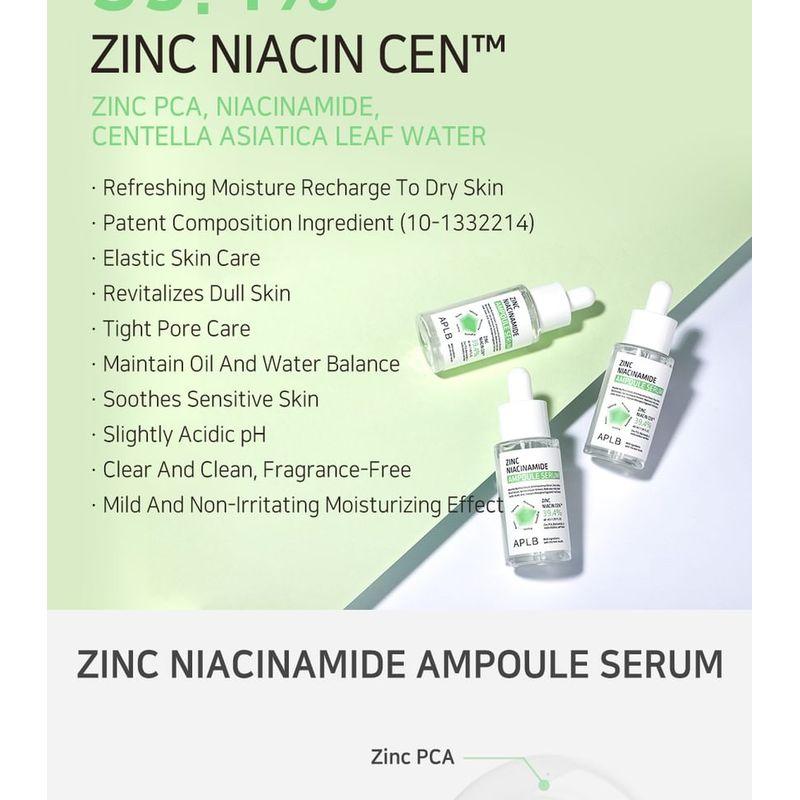APLB - Zinc Niacinamide Ampoule Serum