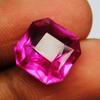 PRECIOUS AAA+ Natural Pink SAPPHIRE 8.80 Ct Square Cut Loose Gemstone CERTIFIED