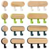 Hat Scarf Storage Organizer Wood Key Holder Strong Key Ring Rack Phone Hooks Clerk Housekeeper Decorative Wall Mounted Hangers