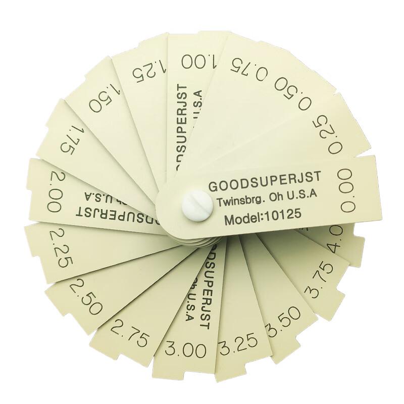 GOODSUPERJST Plastic Feeler Gauge Set