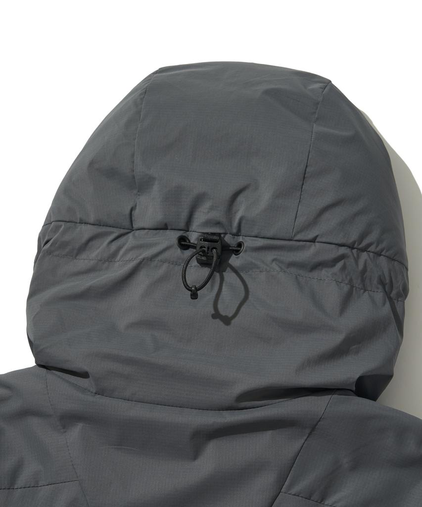 Welter Experiment Light Primaloft Hood Jacket_Charcoal_Wol041