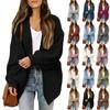 Oversized Knit Cardigan For Women Chunky Open Front Sweater Casual Loose Fit Long Sleeve Outerwear