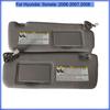 New 1Pc Sun Visor Left/Right Sun Visor with Mirror Replacement for Hyundai Sonata 2006-2008 Left/Right Driver Side Sun Visor
