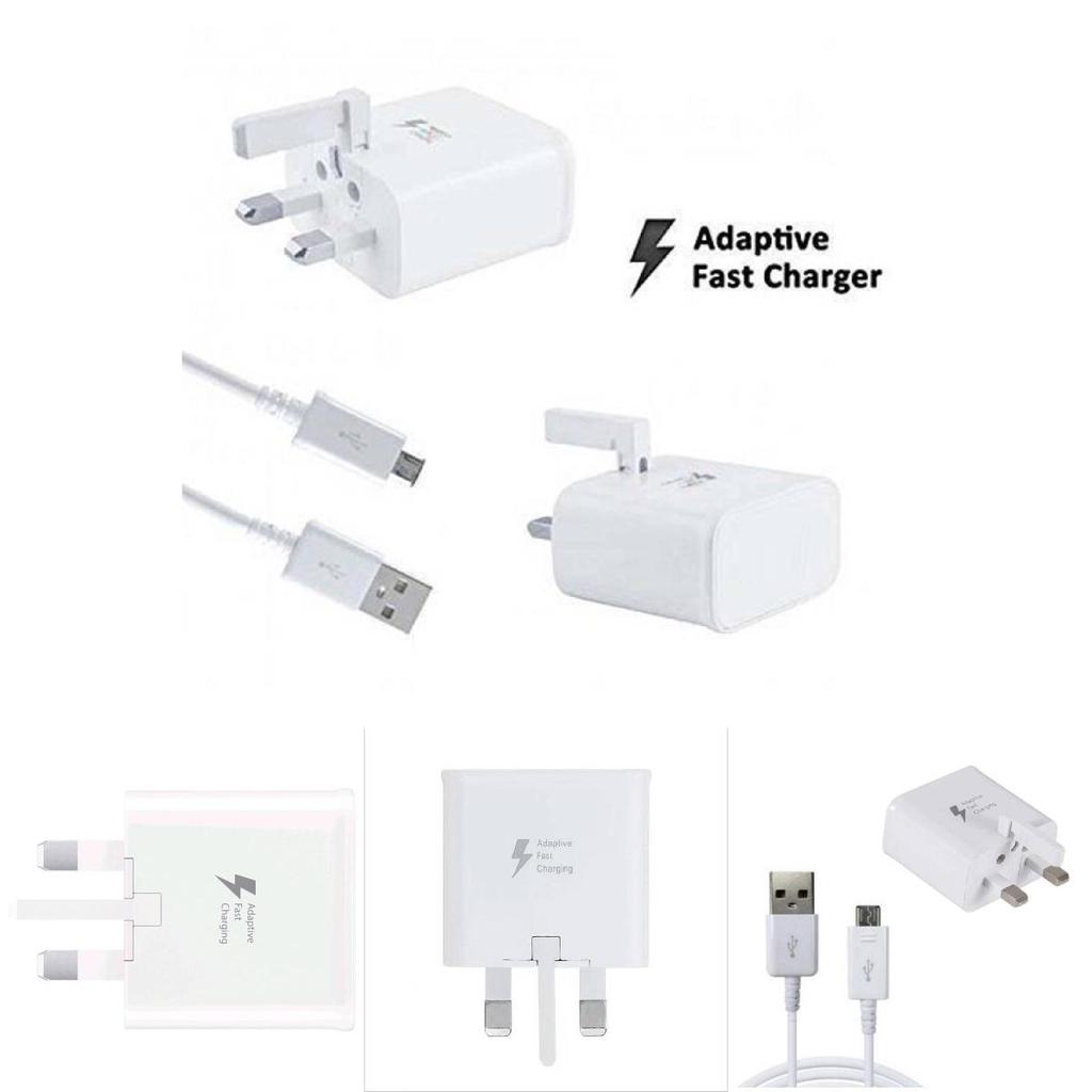S8 S10 Charger Adapter With Fast Charging For Uk Plug Smartphones