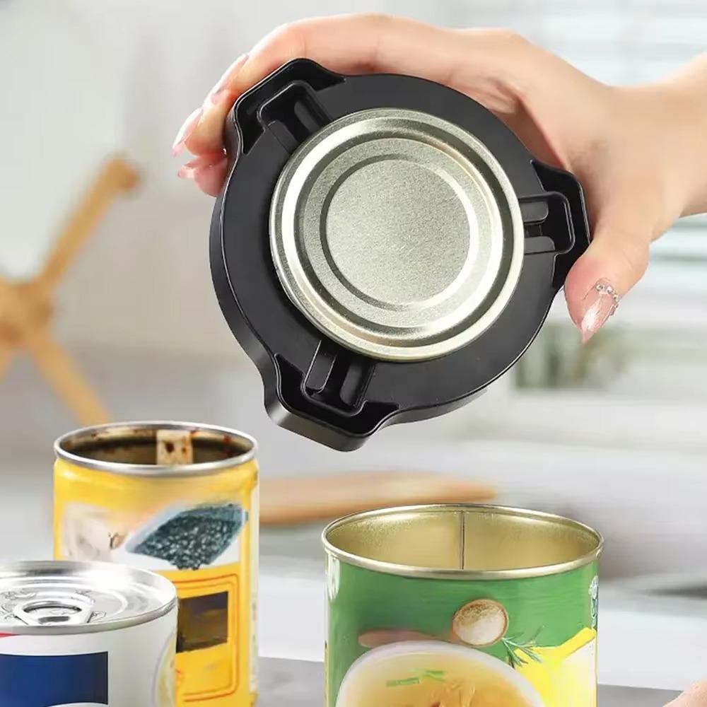 Rotating Design Screw Can Opener Manual Bottle Lid Open Device Jar Lid Opening Tool  Weak Hand