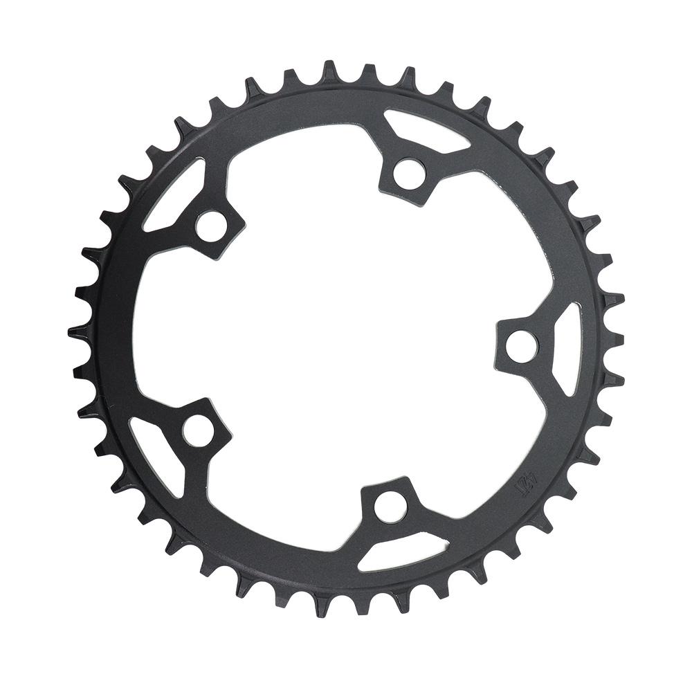 Deckas Tandhjul Rundt 110BCD til Force Red Rival S350 S900 36 38 40 42 Tænder Landevejscykel til Sram Cx Gravel Quarq 5 Arme 110 Bcd