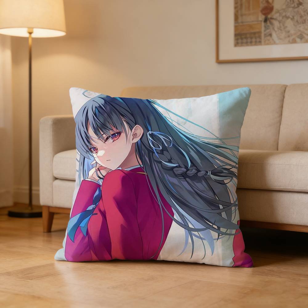 H-Horikita S-Suzune Pillow Case Cushion Cover Throw Pillow Case For Car Sofa