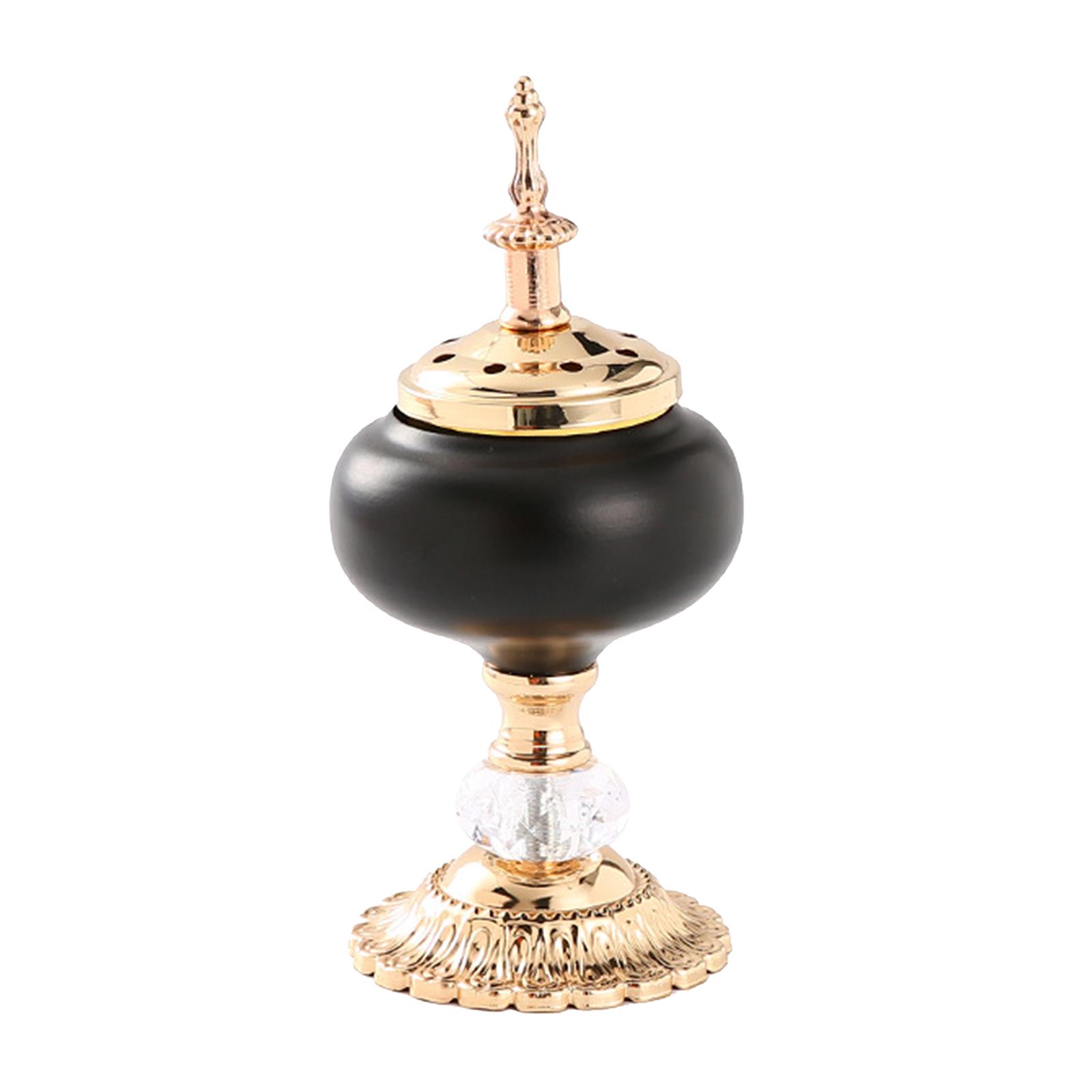 

Hollow Design Burner Electroplate Censer Yoga