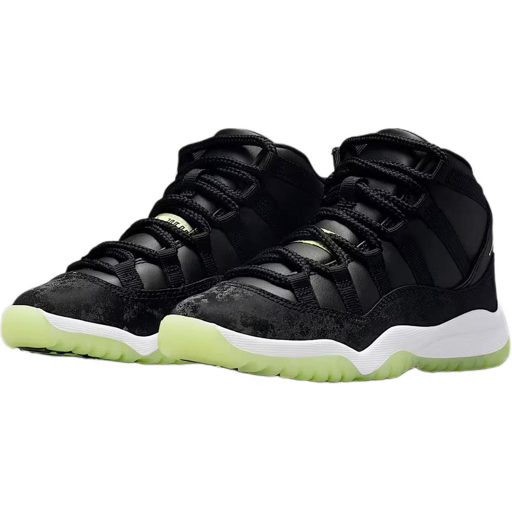 Air Jordan 11 Retro PS Black Barely Volt IB1379-001
