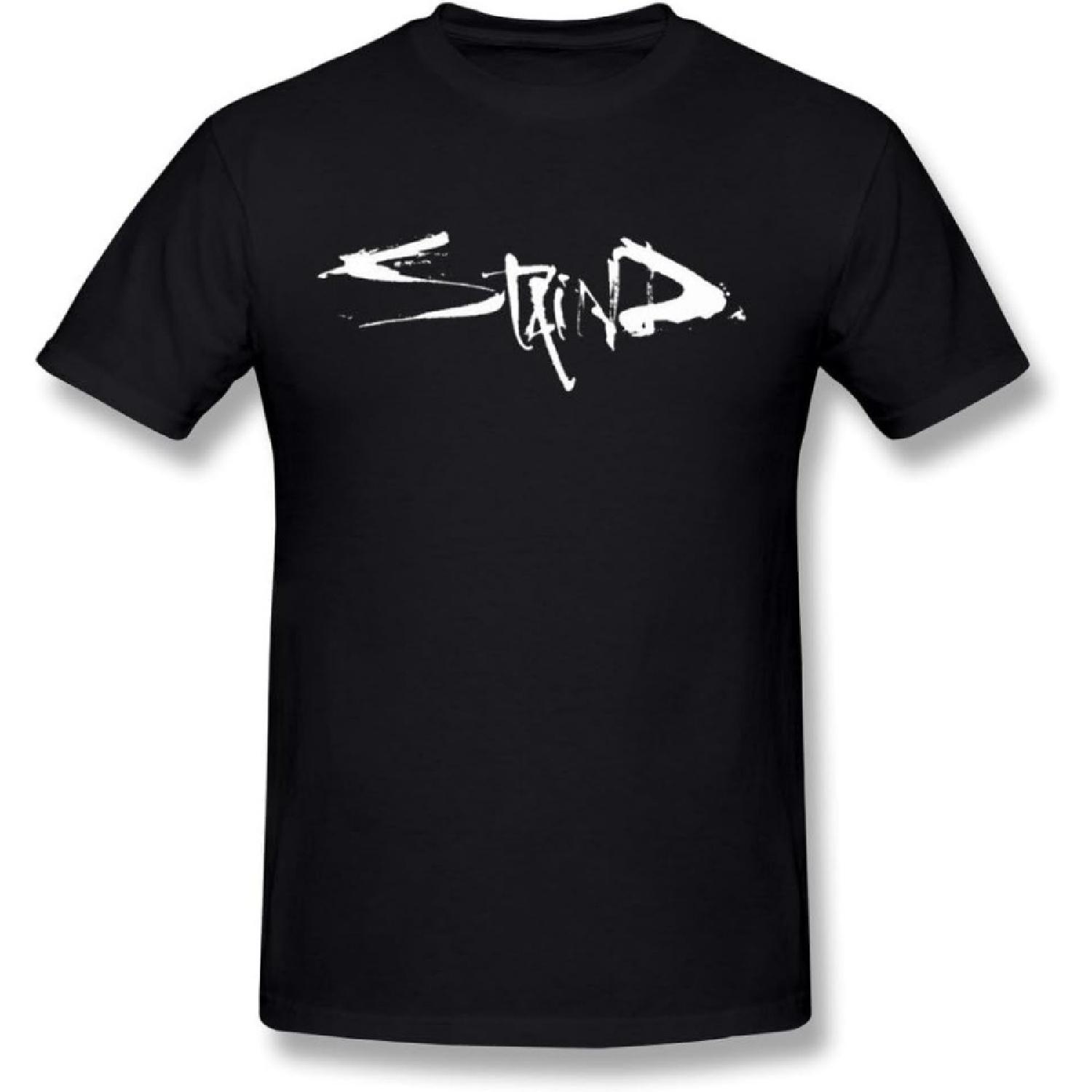 Мужская футболка с логотипом Staind XXXXXL разноцветный