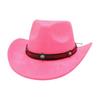 Premium Tibetan Cowboy Hat Stage Jazz Hat Multi-Color Suede Premium Top Hat