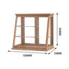 1/12 Miniature Store Display Cabinet, 3 Tiers Bakery Case