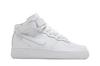 Nike Air Force 1 Mid LE GS 'Triple White'