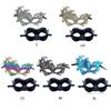 2x Halloween Party Mask for Women Men Masquerade Mask Half Face Mask Evening Prom Mask Lace Eye Mask Mardi Gras Mask-Ins