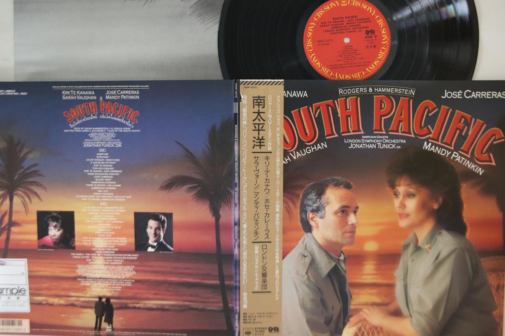 LP Record OST - South Pacific 28AP3273PROMO CBS SONY 1986 Japan Obi Soundtracks & Musicals Used