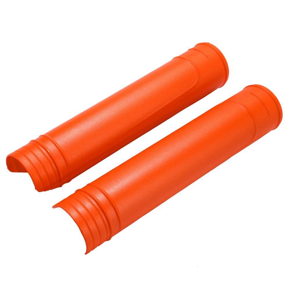 1 Pair Motorcycle Front Fork Covers Gaiters Shock Absorber Guard Protector Reusable Dust Cover Replacement For ATV Dirt Bike