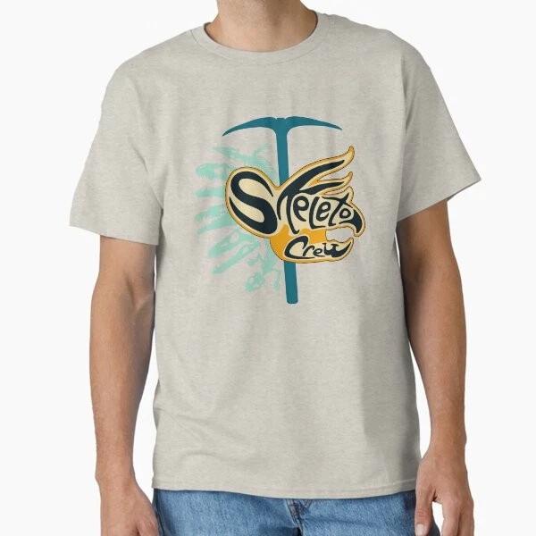 Logo Blue Yellow Classic TShirt Made In UsaAus TShirt S2xl S