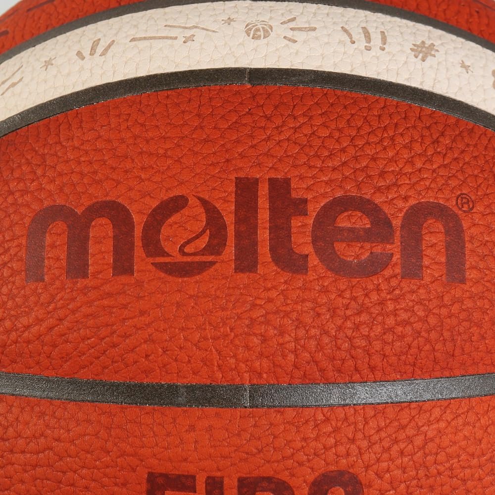Molten BG5000 FIBA Basketball World Cup 2026 Official Match Size 6 Women's Ball, (B6G5000-W6G)