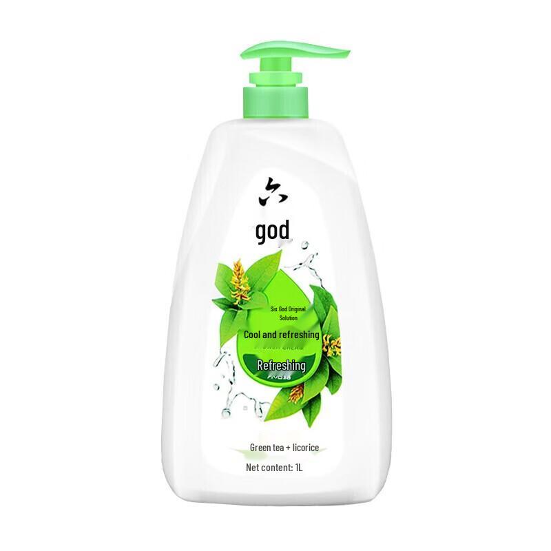 Liu Shen Green Tea Licorice Cooling Body Wash