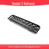 Tesla Model 3/Y Rear AC Vent Protector: Anti-Clog Mesh Cover for Seat Bottom.