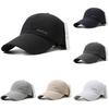 Trendy Black Baseball Cap Adjustable With Quick Dry Fabric For Active Lifestyle