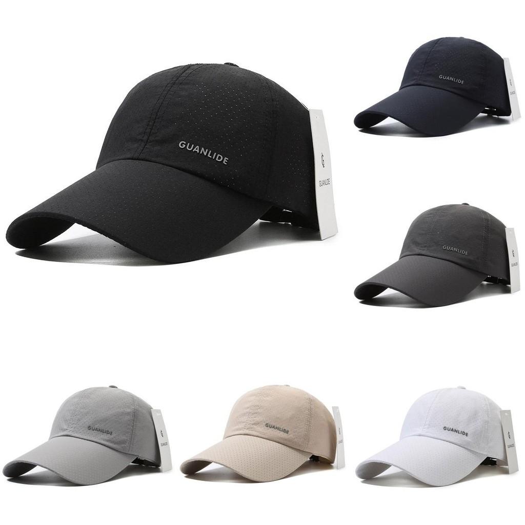 Trendy Black Baseball Cap Adjustable With Quick Dry Fabric For Active Lifestyle
