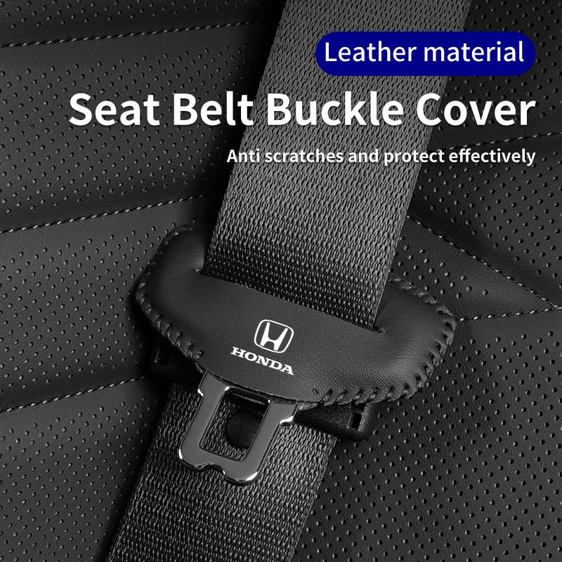 Car Seat Shoulder Pad Seat Belt Buckle Protector Cover Accessories For Honda Civic Accord CRV Fit Jazz Transalp CBR cb500x Od ajj256