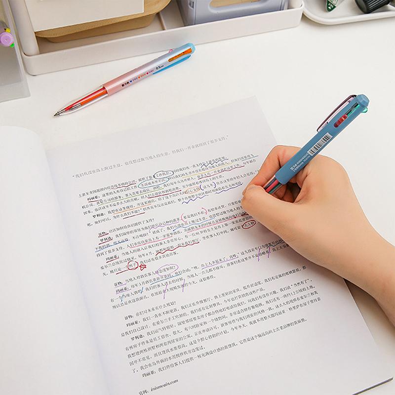 

Nurse Pens, 6 Pcs Multicolor Pen In One, 3-In-1 18 Colors, 0.5Mm 3-In-1 Multicolor Gel Ink Pen, Retractable Journaling Ballpoint разноцветный