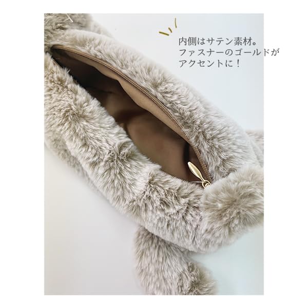 Cute Pencil Pencil White Plush Pencil Pen Cute Small Item for High and Middle School Students [Stream] Case, Case, Pouch, Cat, Case, Pouch, Pouch,