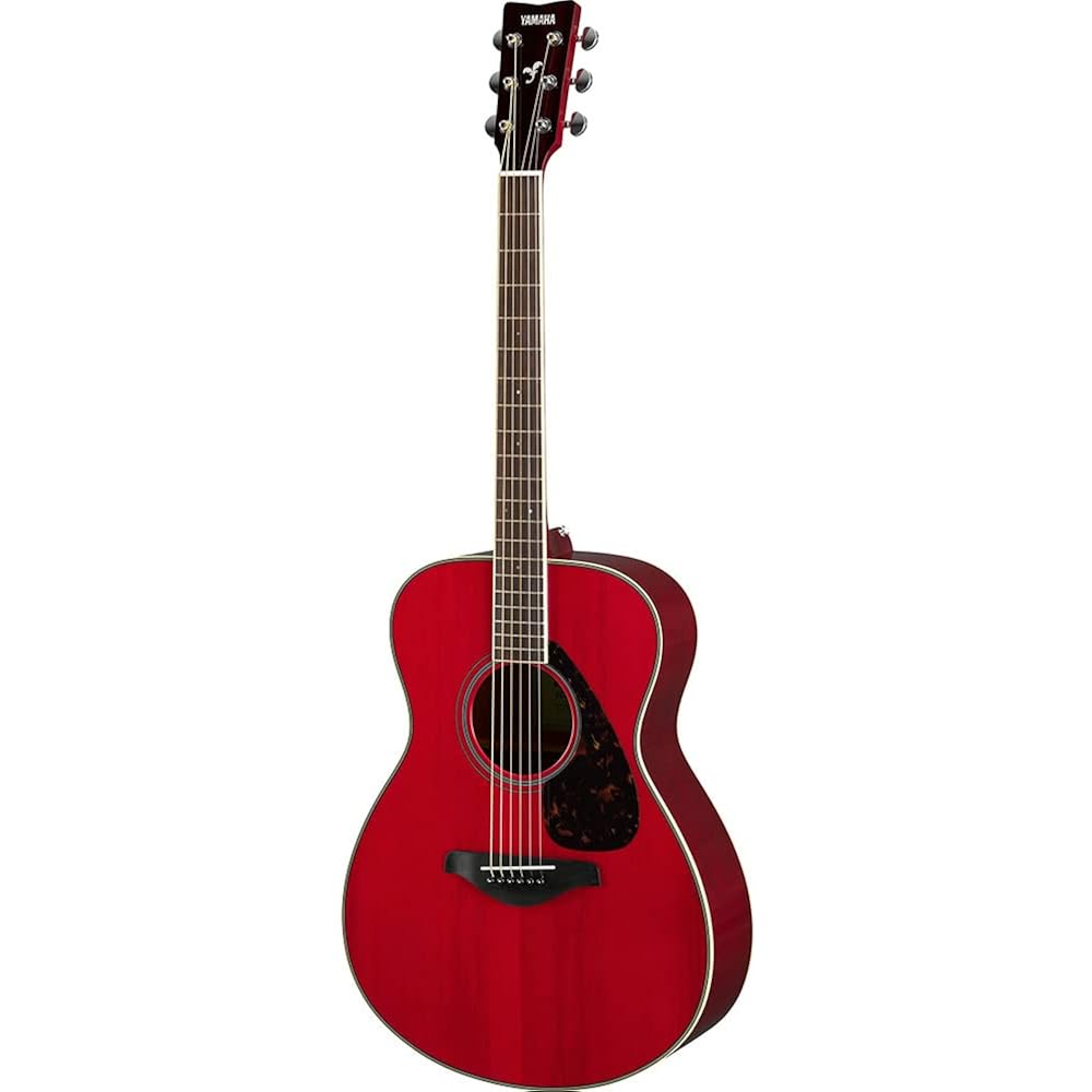 YAMAHA FS820 RR Acoustic Guitar with Textbook Select 11-piece Set Beginner Set Yamaha