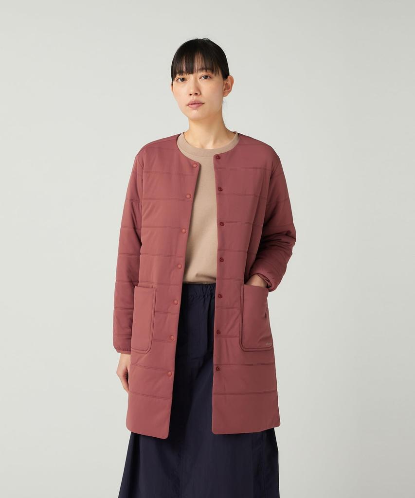 Snow Peak Flexible Insulated Long Cardigan Light Size 4 SW-25AW001, Women's, Brown,