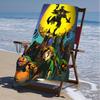 1pc Game Zelda Beach Towel, Beach and Seaside Swimming Pool Equipment, Fashion Pattern, Rectangular, Travel Essentials