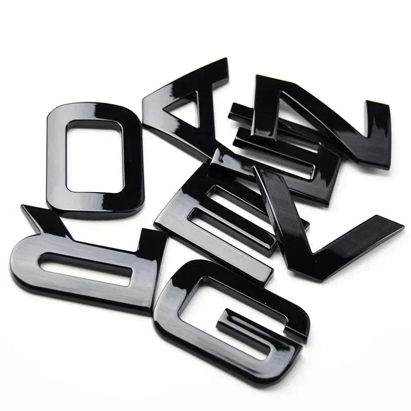 3D ABS Range Rover Car Bonnet Letters Logo Badge Emblem Sticker Accessories Land Rover Discovery Defender Sport Evoque HSE