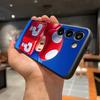 S-Super M-Mario Phone Case For Samsung A56 A36 A26 A16 A15 A25 A35 A55 A14 A34 A24 A54 Black Soft Shell