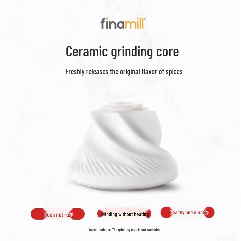 FINAMILL Uppladdningsbar Automatisk Kryddkvarn