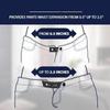 5pcs Unisex Pant Extender Belt Soft Invisible Elastic Waist Extension for Jeans Skirts Trousers Maternity Home Use