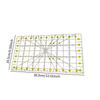 Rectangle Acrylic Quilting Ruler Practical Quilter DIY Tool Fabric Cutting Template for Tailor Printing Women Drawing Enthusiast