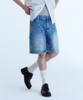 KINETO Double Knee Carpenter Denim Shorts_Blue
