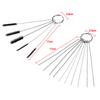 Carburetor Carbon Dirt Jet Remove 10 Cleaning Needles and 5 Brushes Tool Kits for Car&Motor