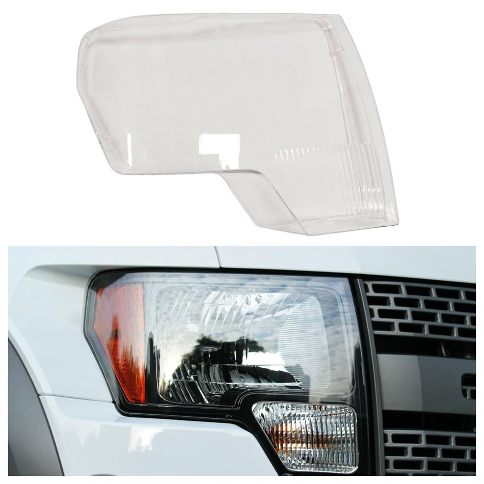 For Ford Raptor F-150 2009 2010 2011 2012 2013 2014 Automotive Parts and Accessories Dust Cover For Headlights Glass Headlight